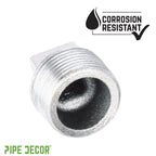 1/4 in. Galvanized Iron Plug