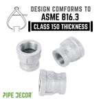 3/4 in. x 1/2 in. Galvanized Iron Reducing Coupling