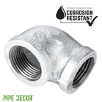 1 1/2 in. x 1 1/4 in. Galvanized Iron Reducing Elbow