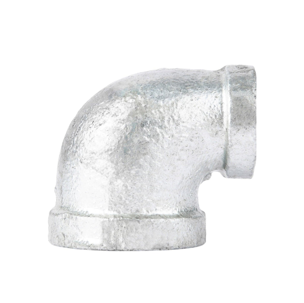 2 in. x 1 1/2 in. Galvanized Iron Reducing Elbow