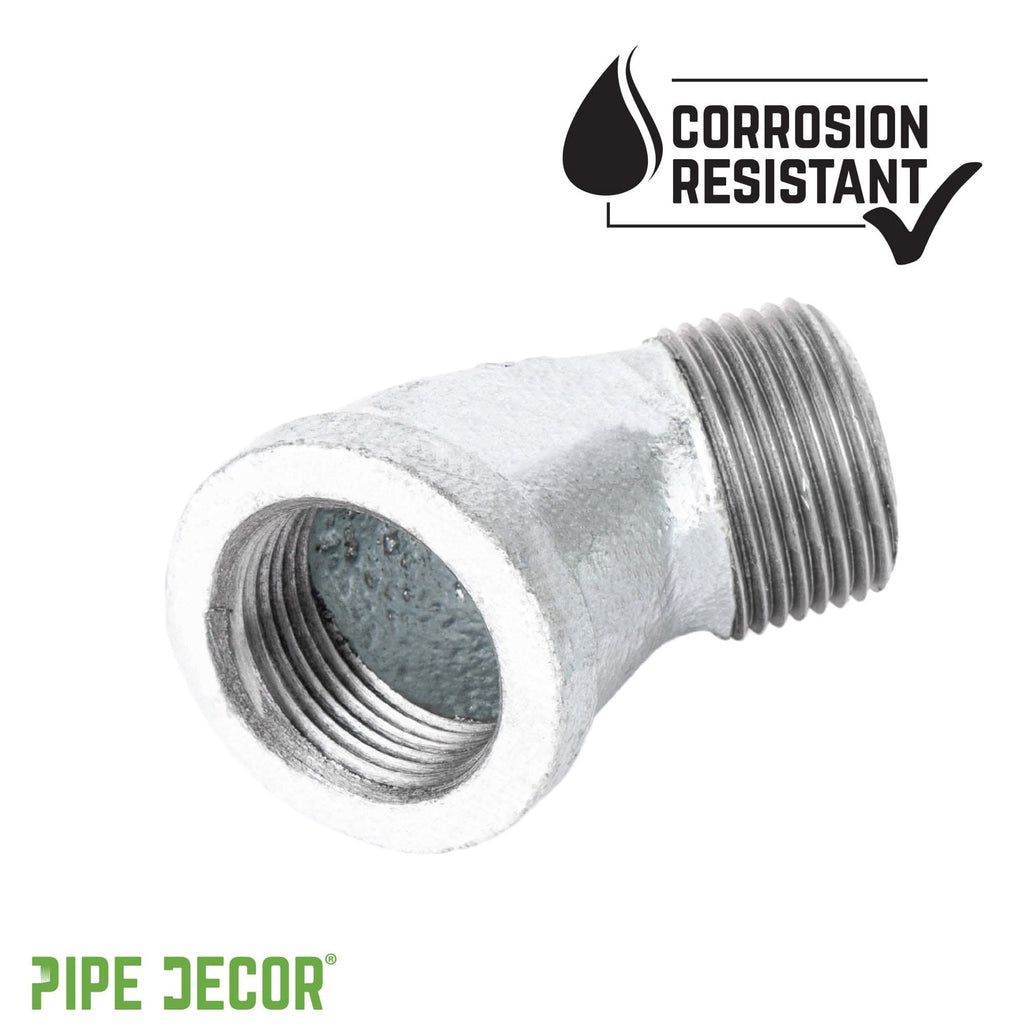 1/2 in. Galvanized Iron 45 Degree Street Elbow