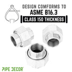 2 in. Galvanized Iron Union
