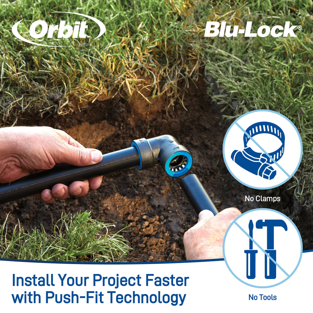 3/4" Blu-Lock x 1/2" FPT Reducing Tee 31372
