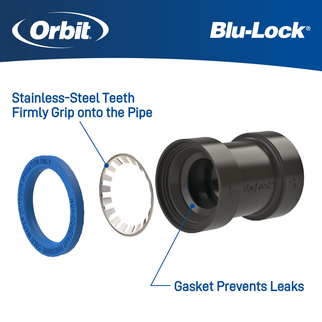 3/4" Blu-Lock x 1/2" FPT Reducing Tee 31372