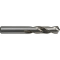 Screw Machine Drill Bit, 45/64 in Size, 118  Degrees Point Angle, High Speed Steel, Straight Shank