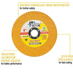 Cut Off Wheels 4 inch Thin Metal (50 pcs) & Stainless SteelCutting Wheel, Professional Fast Cutting Disc