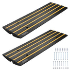 Yescom Driveway Curb Ramps for Lowered Cars 2.6in Rise