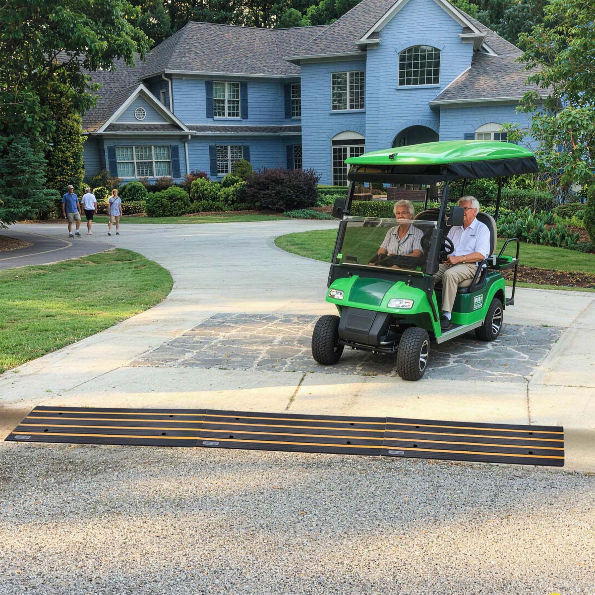 Yescom Driveway Curb Ramps for Lowered Cars 2.6in Rise