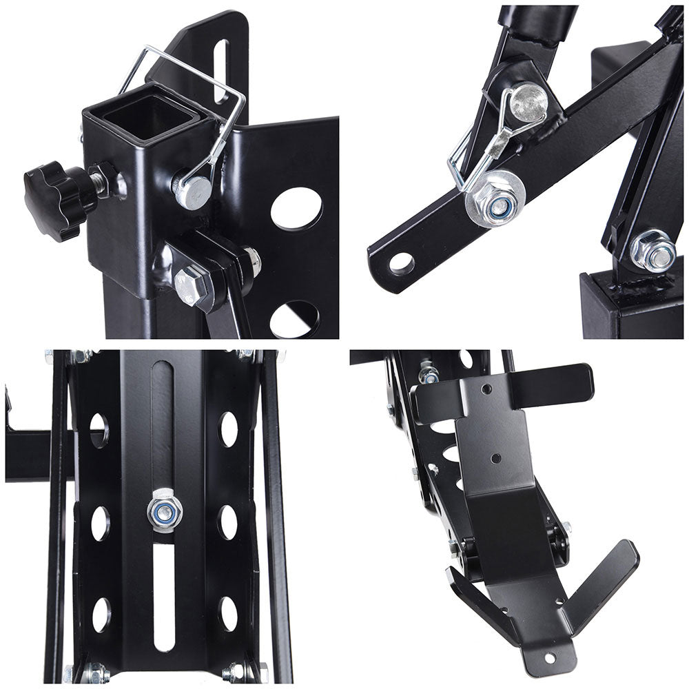 Yescom 800lbs Motorcycle Trailer Hitch Carrier & 2" Tow Receiver
