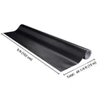 Yescom Black 3D Carbon Vinyl Wrap Roll (100', 50' Options)