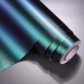 Yescom Chameleon Car Wrap Purple Green Vinyl Roll (100', 50' Options)