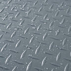Yescom Garage Floor Mat Vinyl Roll Diamond Gray
