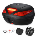 Yescom Motorcycle Trunk with Lights Quick Release Scooter Tour Pack