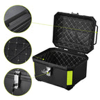 Yescom Motorcycle Trunk Box with Backrest Scooter Tour Pack