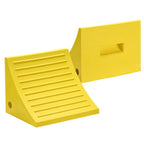 Yescom Wheel Chocks 2ct. for 50in. Tire, 198,400lbs GVWR, Polyurethane