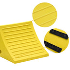 Yescom Wheel Chocks 2ct. for 50in. Tire, 198,400lbs GVWR, Polyurethane