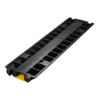 Yescom Cable Ramp Protector Rubber Cable Cover 1-Channel for 2" Cables