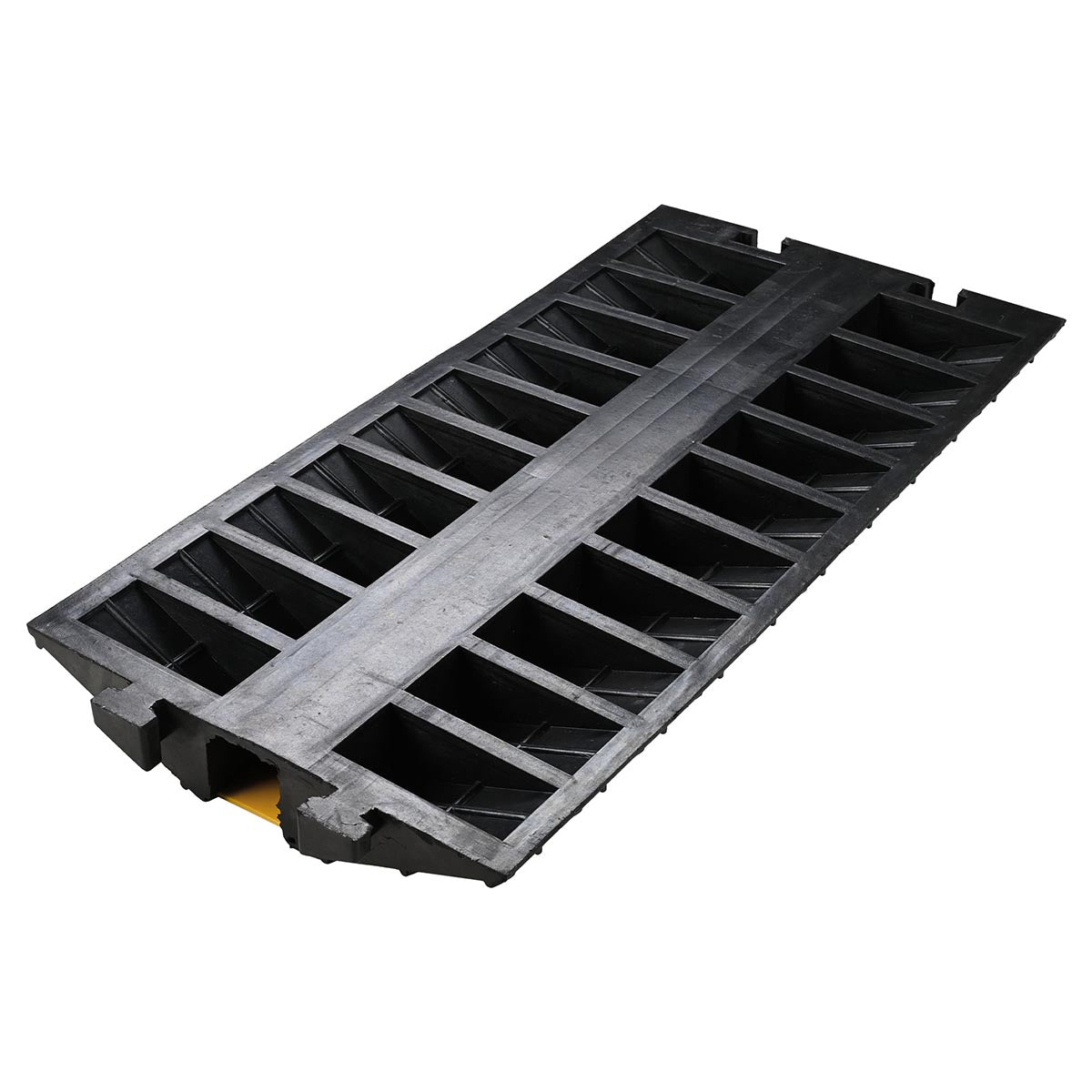 Yescom Cable Ramp Rubber Hose Protector 1 Channel for 3 1/8" Cables