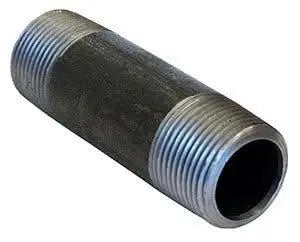 3/4" Black Nipple Import for Plumbing Applications