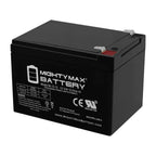 Kidde 12V 12Ah Sealed Lead Acid Battery for Reliable Fire Protection Systems
