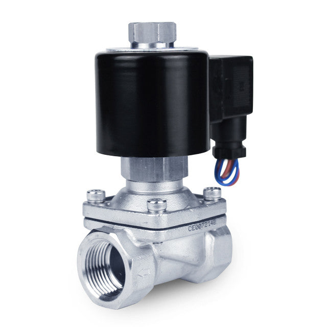 SSV-N02E-342001N-116 Solenoid Valve-Normally Closed FNPT 3/4"  AC110V/60Hz- (0-140PSI) SS304