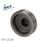 4 in. Black Plug