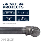 4 in. Black Plug