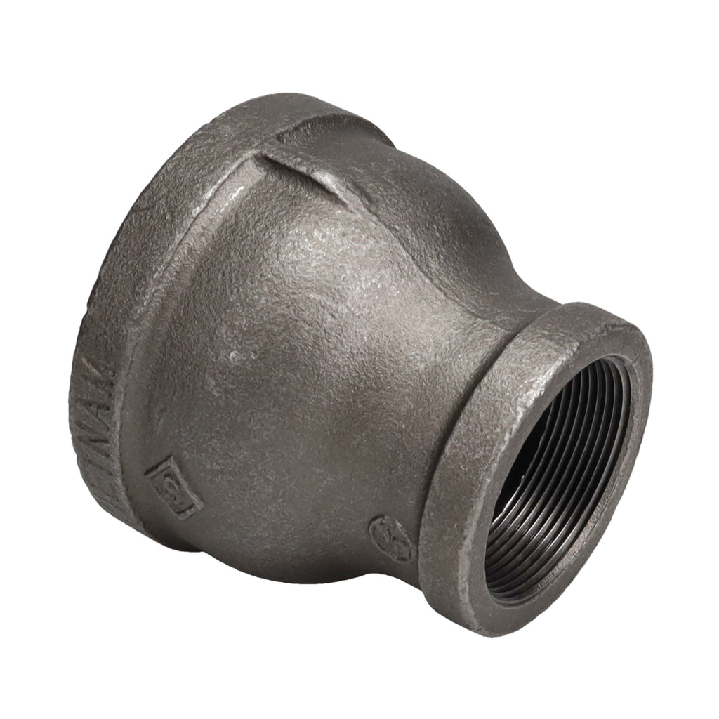 3 in. x 2 in. Black Reducing Coupling