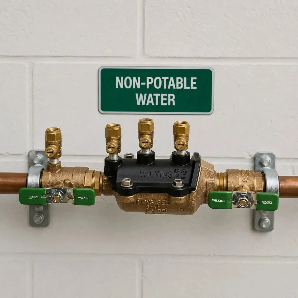 350XL Double Check Backflow Assembly