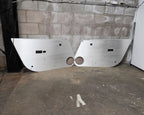 Aluminum Door Cards Panels For 2003-2009 350Z Coupe Z33 Lightweight Racecar US