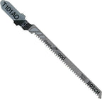 BOSCH T101AO 5 pc. 3-1/4 In. 20 TPI Clean for Wood T-Shank Jig Saw Blades