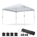 Yescom 10x10 Pop Up Canopy Tent with Bag, Optional Sidewalls