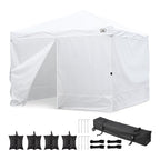 Yescom 10x10 Pop Up Canopy Tent with Bag, Optional Sidewalls