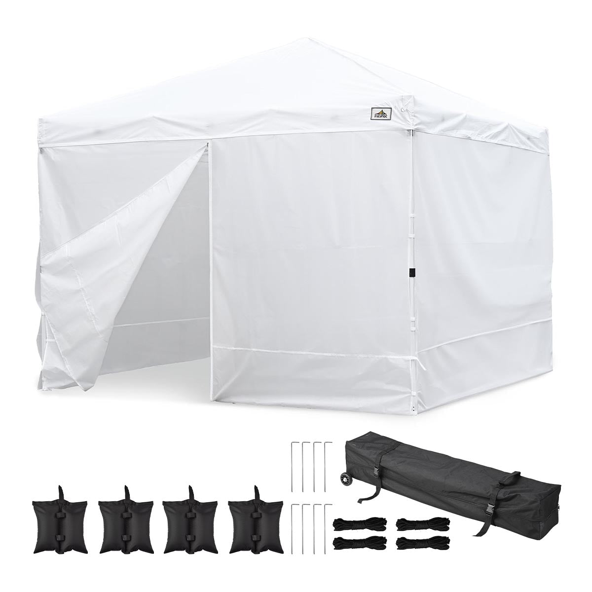 Yescom 10x10 Pop Up Canopy Tent with Bag, Optional Sidewalls