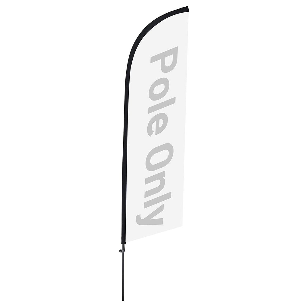 Yescom Feather Flag Pole Kit - 10 Sets, Base Type Options