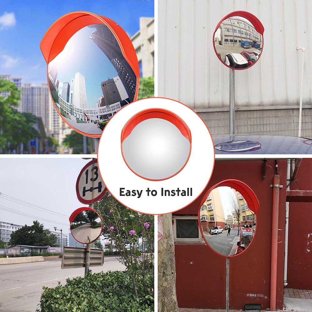 Yescom 24in Convex Mirror Blind Spot Mirror