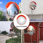 Yescom 24in Convex Mirror Blind Spot Mirror