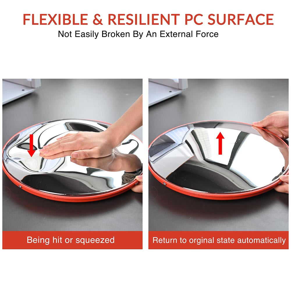 Yescom 24in Convex Mirror Blind Spot Mirror