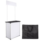 Yescom Foldable Promotional Trade Show Counter Wood Countertop Demo