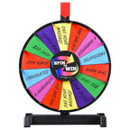 WinSpin 12" Tabletop Prize Wheel Color Dry Erase