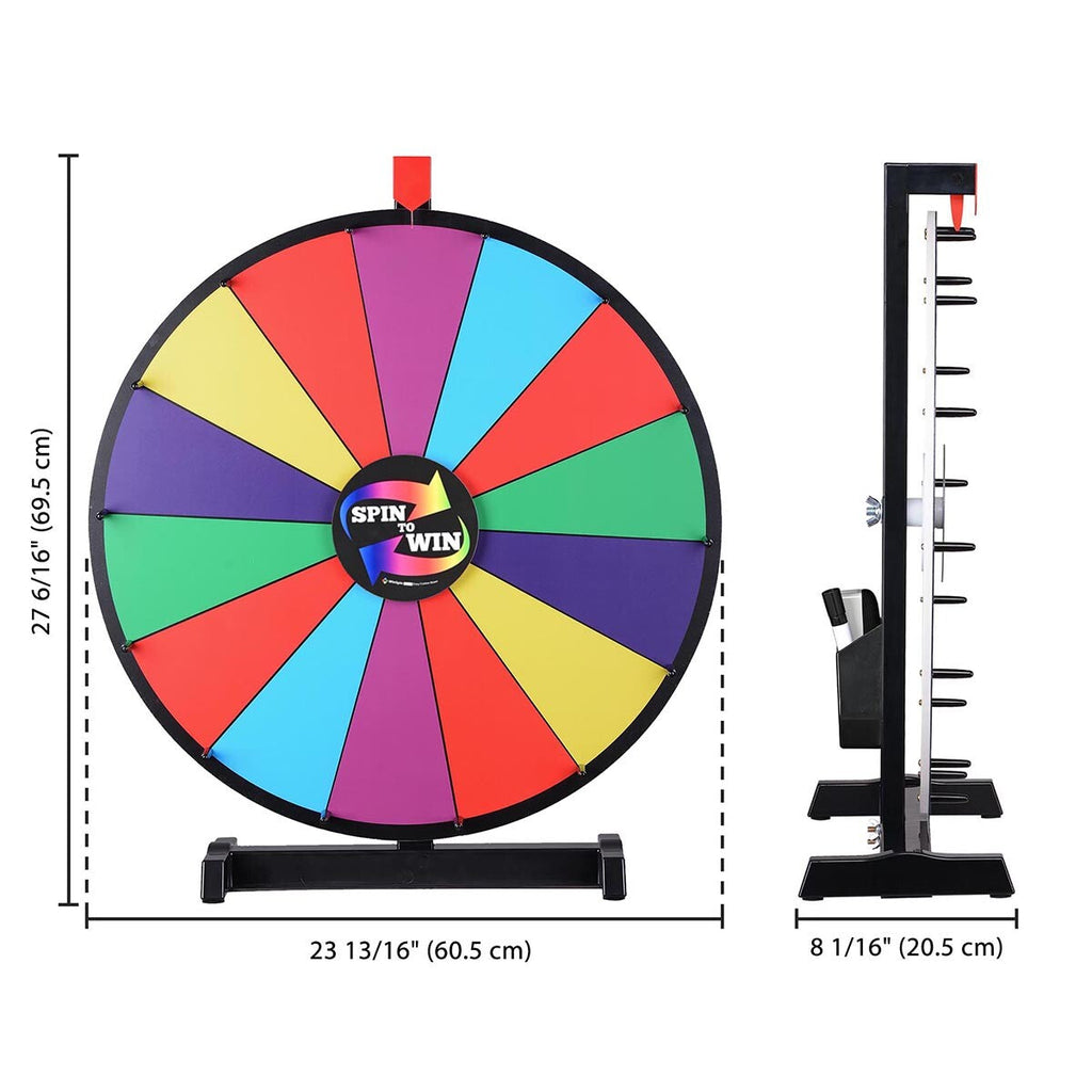 WinSpin 24" Tabletop Prize Wheel Dry Erase
