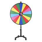 WinSpin 48" Rolling Stand Prize Wheel Color