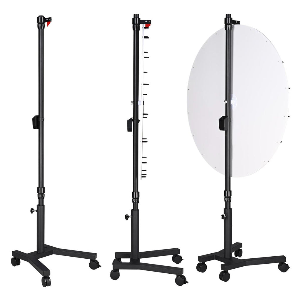 WinSpin 48" Rolling Stand Prize Wheel Color