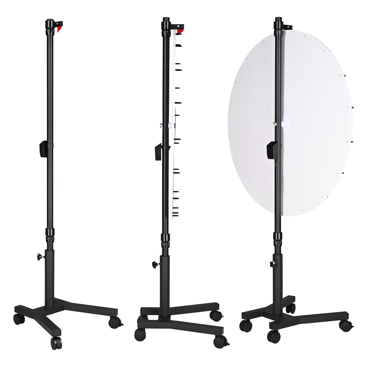 WinSpin 48" Rolling Stand Prize Wheel Color