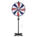 WinSpin 24" Floor Stand Tabletop Prize Wheel Bald Eagle Head