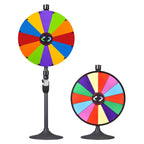 WinSpin 24" 14 Slot Floor Stand Color Clicker Dry Erase Prize Wheel