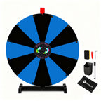 WinSpin 24" Modular Dry Erase Spin Wheel Customizable Color Slots(12)