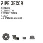 Coat Hook By PIPE DECOR