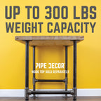 3/4 in. H Pipe Desk Main. Leg - 1 Leg