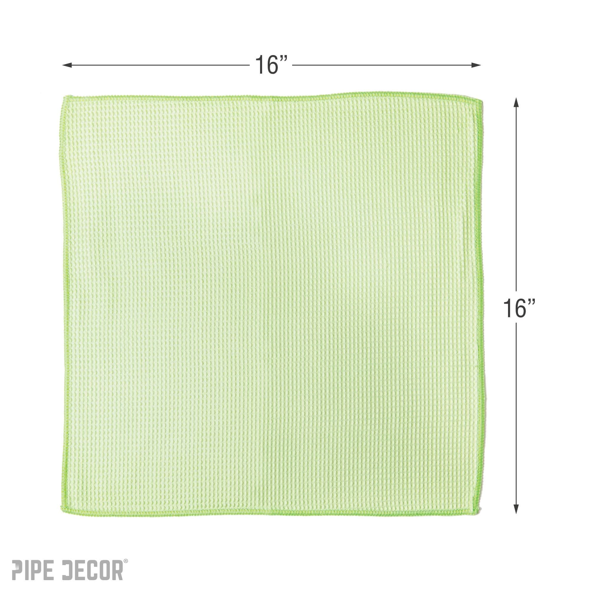 Microfiber Cleaning Cloth, Multi-purpose Lint-Free Towels, 12-Pack